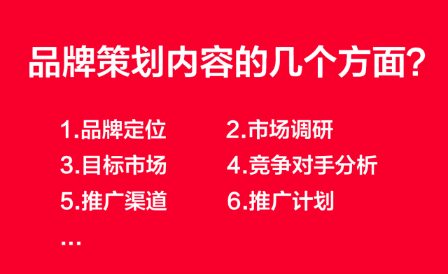 品牌策劃包括哪幾個方面？以下...